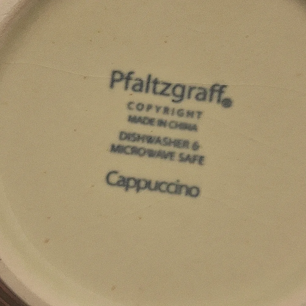 🍲PFALTZGRAFF🍲 Cappuccino Ceramic Mixing Bowl